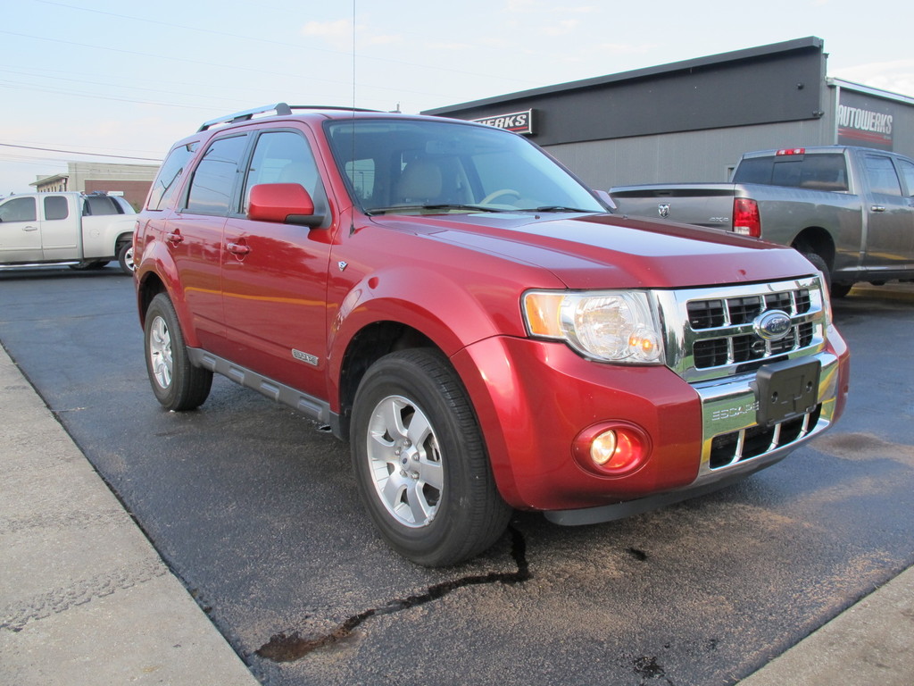 Autowerks of NWA Used 2008 Red Ford Escape For Sale In Bentonville