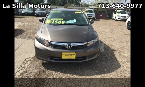 La Silla Motors Used 12 Brown Honda Civic For Sale In Houston Tx