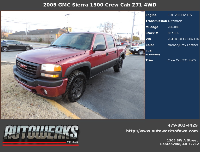 2005 gmc sierra 1500 4x4 transmission