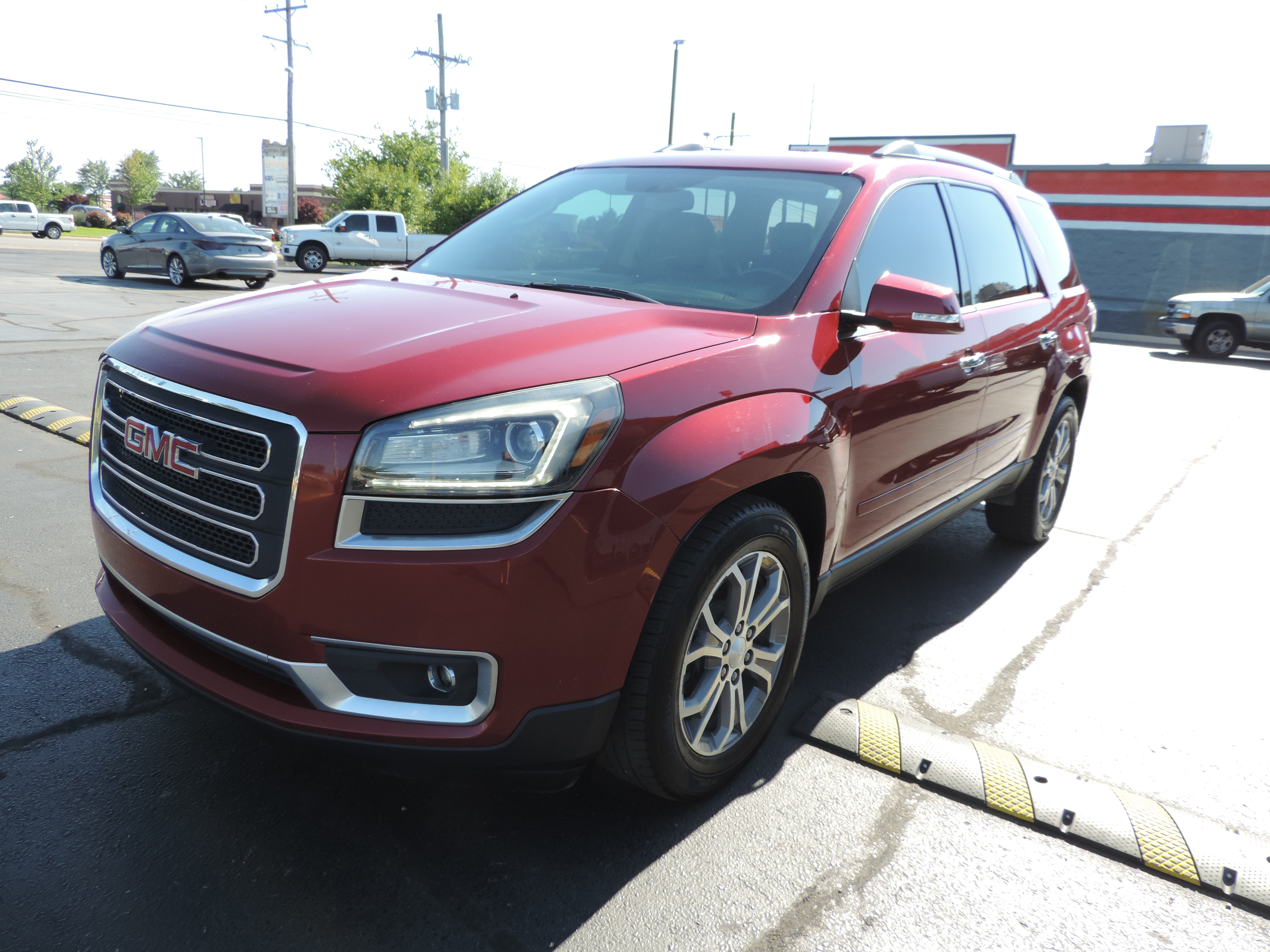 Autowerks of NWA Used 2013 Maroon GMC Acadia For Sale In