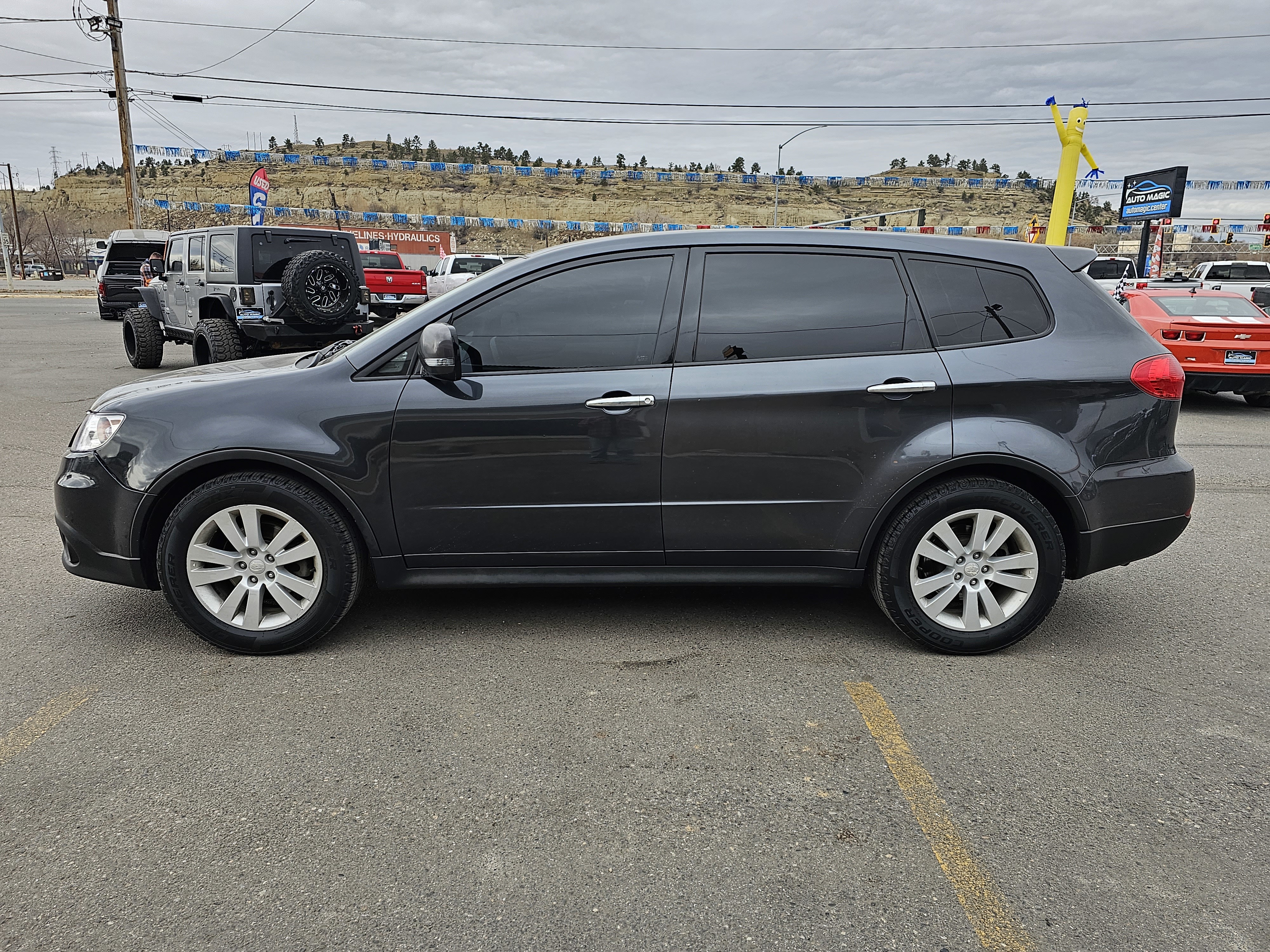 Silver 2009 Subaru Tribeca Limited 7-Passenger SUV / Crossover All-Wheel Drive Automatic