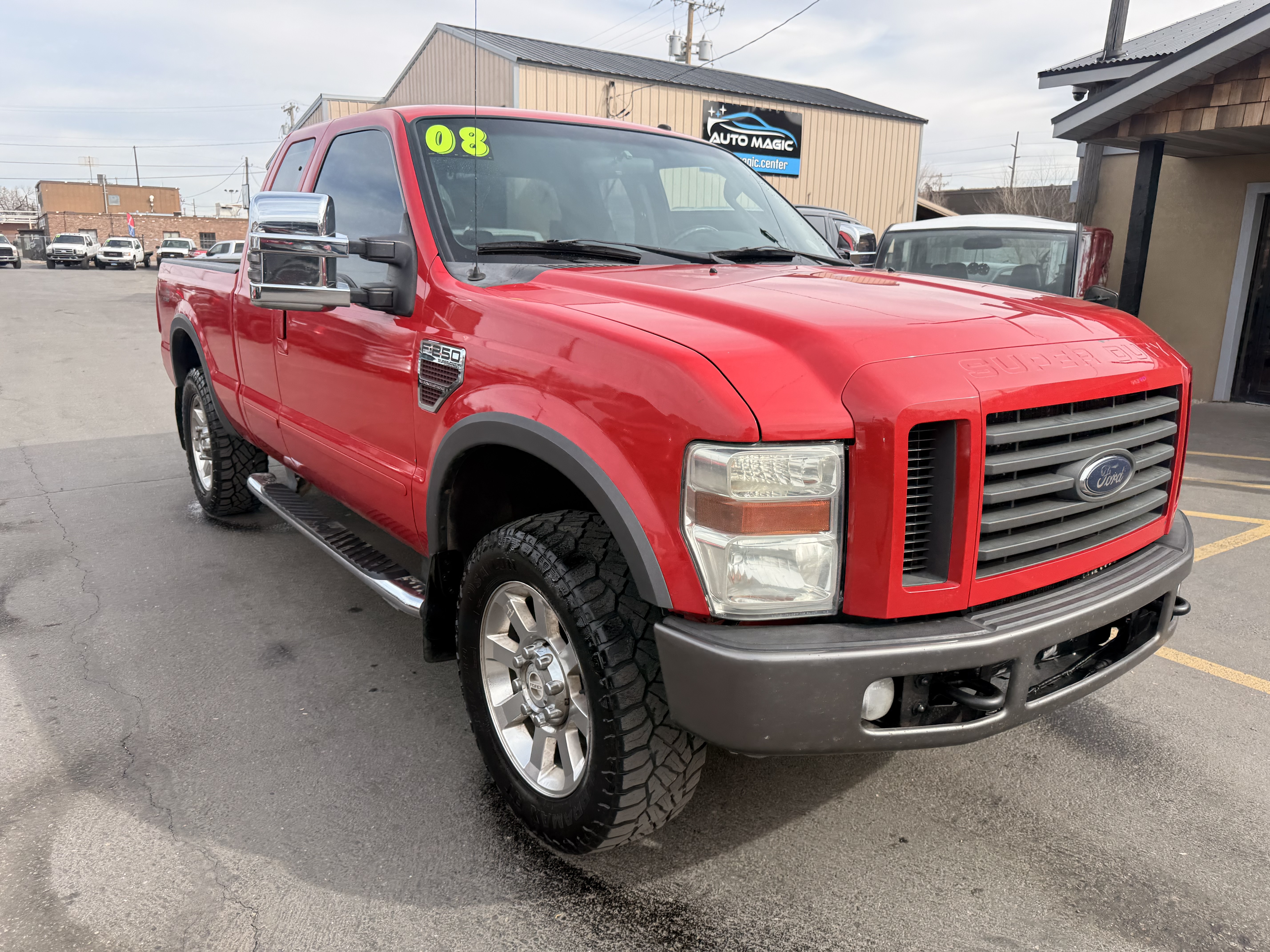 2008 Ford F-250 Super Duty FX4 Super Cab LB Pickup Truck Four-Wheel Drive Manual