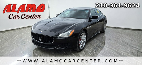 Black 2014 Maserati Quattroporte S Q4 AWD Sedan All-Wheel Drive Automatic