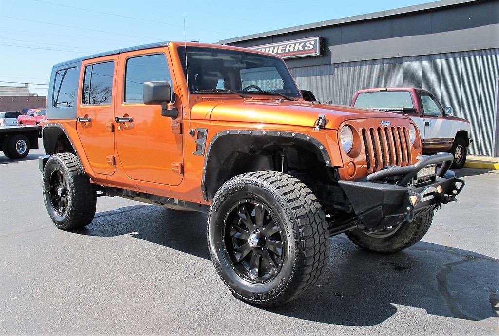 Autowerks of NWA | Used 2010 Orange Jeep Wrangler For Sale In ...