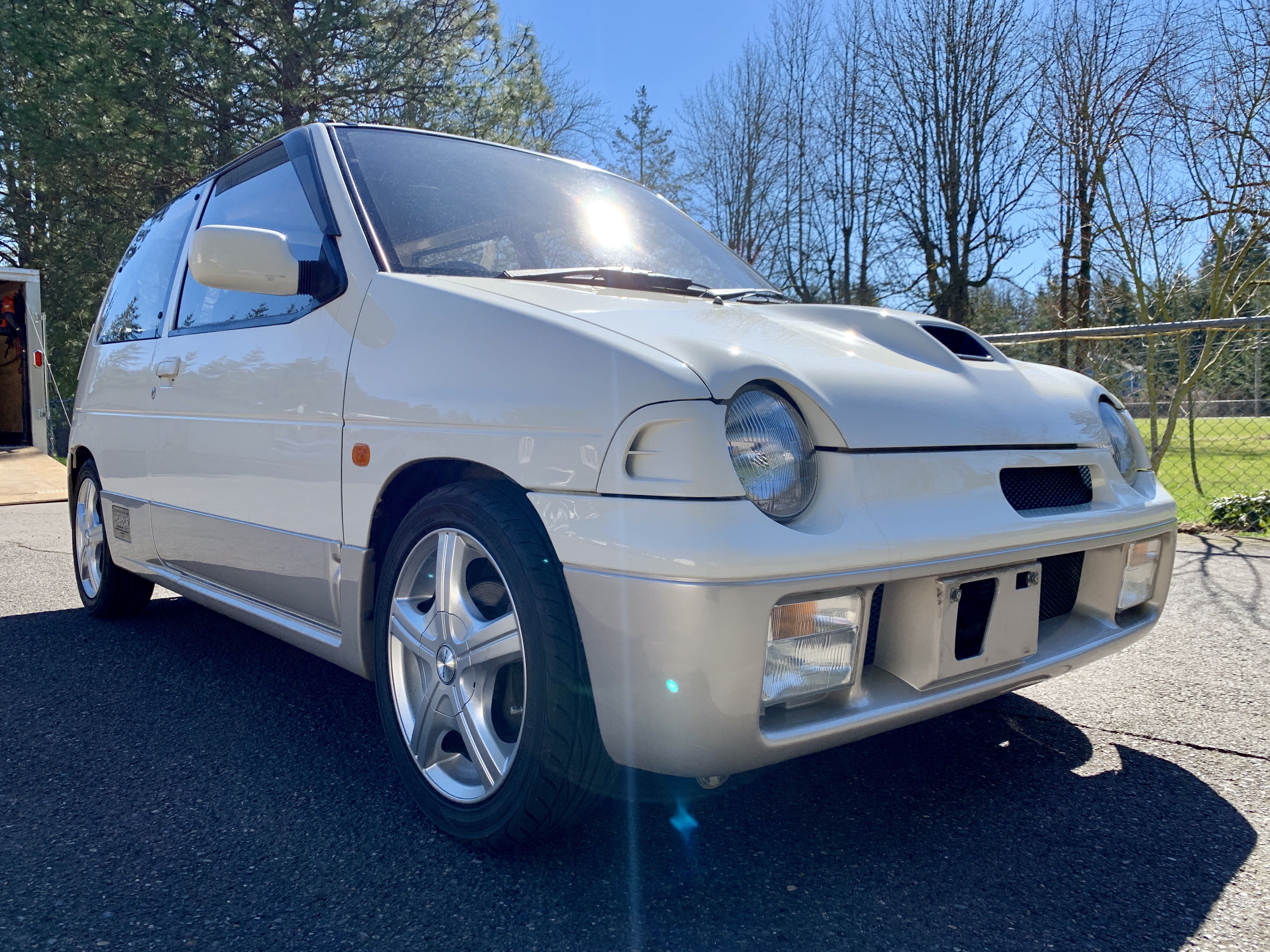 Boeki Usa Used 1991 White Suzuki Alto Works Turbo Intercooled For Sale In Vancouver Wa