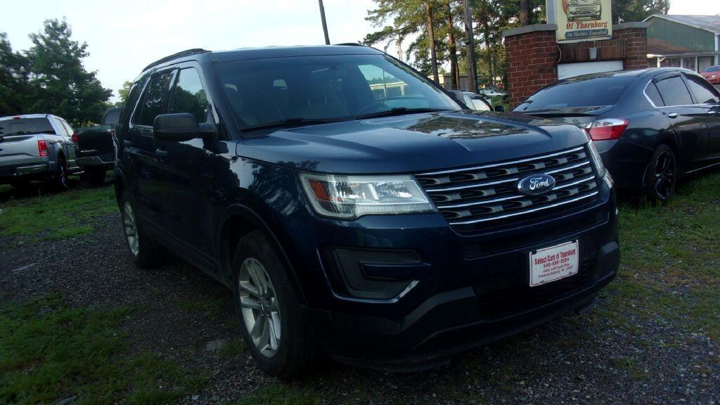 Select Cars of Thornburg Used 2016 BLUE Ford Explorer