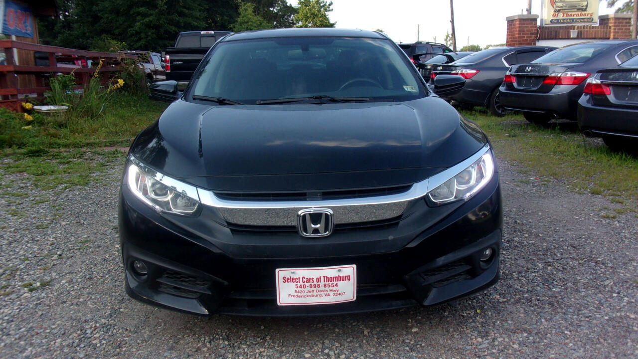 Select Cars of Thornburg Used 2017 BLACK Honda Civic